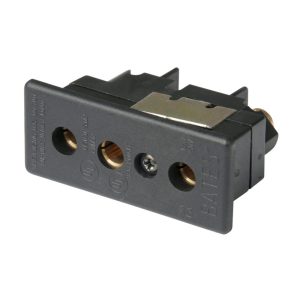 Bates Stage Pin (20A / 125V) Female Panel Mount