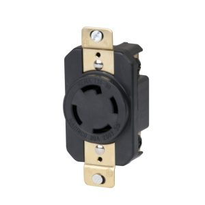 30A 250V 3P4W (L15-30R)Standard NEMA Locking Receptacle