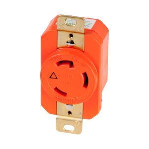 bmc-marinco-306RIG.jpg 30A 250V 2P3W (L6-30R) Isolated Ground Locking Receptacle