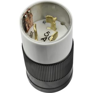 50A 600VAC 250VDC 3P4W Locking Plug