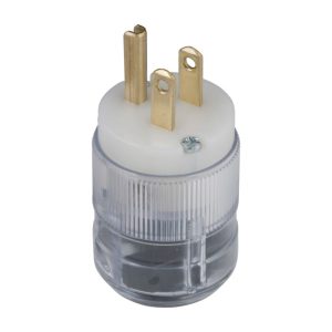 15A 125V Connect Glow Plug - White Body in a Transparent Housing