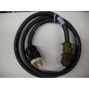 POWER CORD 14-3 SEOW 5'W/ AMPHENOL CONNECTOR