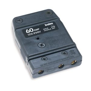 Bates Stage Pin (60A / 125V) Female Inline