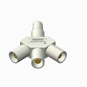 bmc-marinco-CA3M-B.jpg CL/CLS/CLM Reverse 3Fer Adapter (F-M-M-M) - White (B)