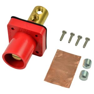 CL 16 Series Panel Mount (400A / 600V) #2 - 2/0 AWG Male - Red (C )