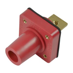 CL 16 Series Panel Mounts (400A / 600V) 2/0 - 4/0 AWG Female Bus Bar - Red (C )