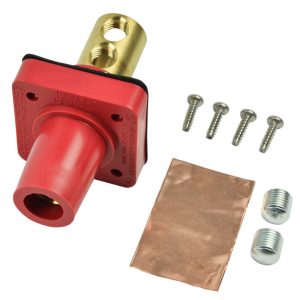 CL 16 Series Panel Mounts (400A / 600V) 2/0 - 4/0 AWG Female - Red (C )