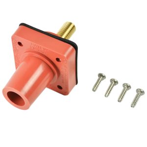 CL 16 Series Panel Mounts (400A / 600V) 1.125" Threaded Stud Female - Orange (G)