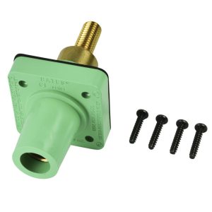 CL 16 Series Panel Mounts (400A / 600V) Threaded Stud Female - Green (E) Extended Shoulder