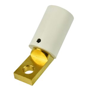 CL 16 Series Bus Bar Mount Inlet (400A / 600V) Male Angled 30Deg - White (B)