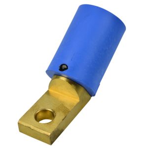 CL 16 Series Bus Bar Mount Inlet (400A / 600V) Male Angled 30Deg - Blue (D)