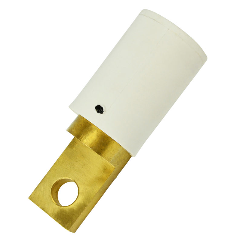 CL 16 Series Bus Bar Mount Inlet (400A / 600V) Male Offset - White (B) - Image 2