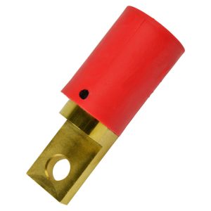 CL 16 Series Bus Bar Mount Inlet (400A / 600V) Male Offset - Red (C )