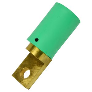 CL 16 Series Bus Bar Mount Inlet (400A / 600V) Male Offset - Green (E)