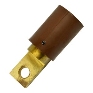 CL 16 Series Bus Bar Mount Inlet (400A / 600V) Male Offset - Brown (F)