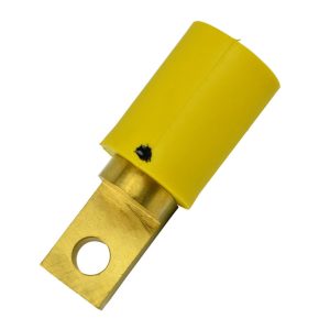 CL 16 Series Bus Bar Mount Inlet (400A / 600V) Male Offset - Yellow (H)
