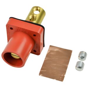 CL 16 Series Panel Mounts Inlet (400A / 600V) Male - Orange (G) Drill Out