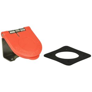 Snap Back Cam Cover Through-Mount (.070" - .090") - Brown (F)