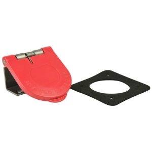 Snap Back Cam Cover Through-Mount (.370" - .400") - Blue (D)