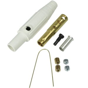 bmc-marinco-CLM2F-B.jpg CLM Series Inline Single Pin Connectors (150A / 600V) #8 - #2 AWG Female - White (B)