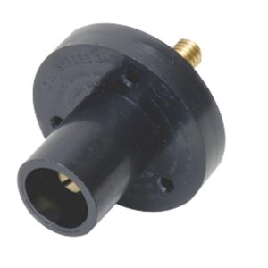 CLM 15 Series Panel Mounts (150A / 600V) 3/4" - 8 Threaded Stud; Male - Black (A)