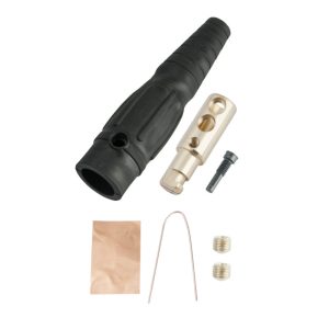 CLS 18 Series Inline Ballnose (400A / 600V) #2 - 2/0 AWG Male - Black (A)