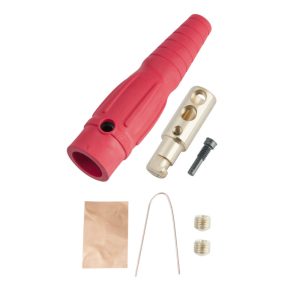 CLS 18 Series Inline Ballnose (400A / 600V) #2 - 2/0 AWG Male - Red (C )