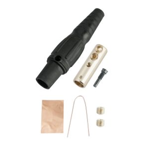 CLS 16 Series Inline Single Pin Connector (400A / 600V) #6 - #2 AWG Female - Black (A)