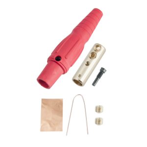 CLS 16 Series Inline Single Pin Connector (400A / 600V) #6 - #2 AWG Female - Red (C )