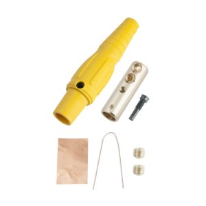 CLS 16 Series Inline Single Pin Connector (400A / 600V) #6 - #2 AWG Female - Yellow (H)