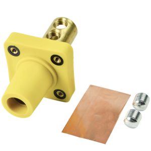 CLS 16 Series Panel Mount (400A / 600V) 2/0 - 4/0 Double Set Screw; Female - Yellow (H)