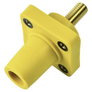 CLS 16 Series Panel Mount (400A / 600V) 1.125" Threaded Stud; Female - Yellow (H)