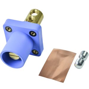 CLS 16 Series Panel Mount (400A / 600V) 2/0 - 4/0 Double Set Screw; Male - Blue (D)