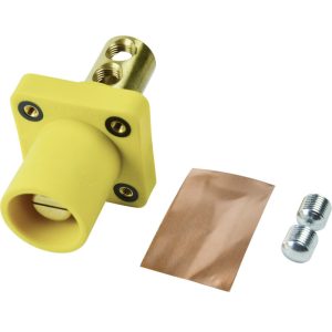 CLS 16 Series Panel Mount (400A / 600V) 2/0 - 4/0 Double Set Screw; Male - Yellow (H)