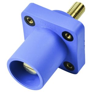 CLS 16 Series Panel Mount (400A / 600V) 1.125" Threaded Stud; Male - Blue (D)