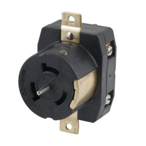50A 125/250V 3P4W Locking Receptacle