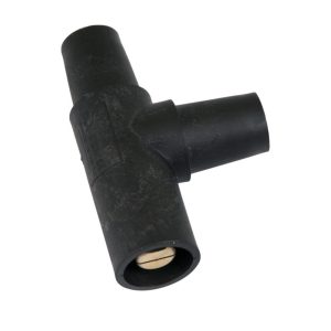 CL/CLS/CLM Tapping T Adapter (M-F-F) - Black (A)