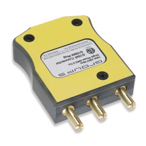 Group5 Inline Stage Pin (100A / 250V) Male - Yellow (H)
